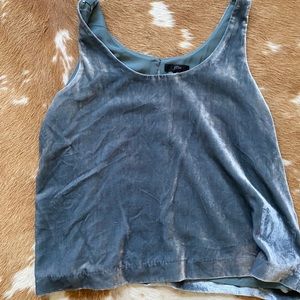 J.crew velvet tank